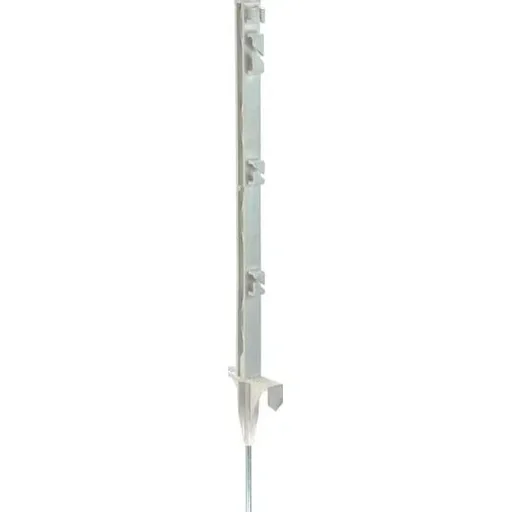 "Kunststoffpfähle, weiß, 70 cm, 20 Stück image"