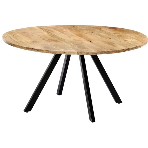 "Esstisch 150x73 cm massiv Mangoholz image"