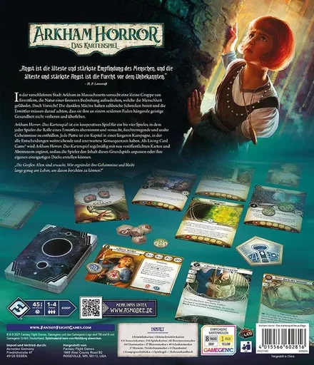 "Gesellschaftsspiel Arkham Horror Das Kartenspiel Grundspiel (Neuauflage) image"