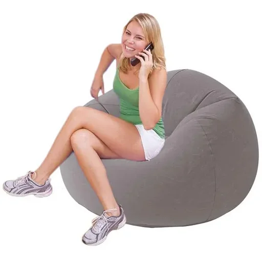"Weniger Bean Bag Deluxe aufblasbare Sitz image"