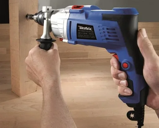 "Elektronik Schlagbohrmaschine 1050 Watt, 2-Gang ink. 18-teiligem Makita Bohrer-Set image"