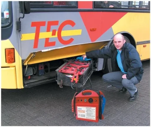 "Akku-Start 12V 6200/ 2400A - 24V 3100/ 1200 A - tragbare Starthilfe image"