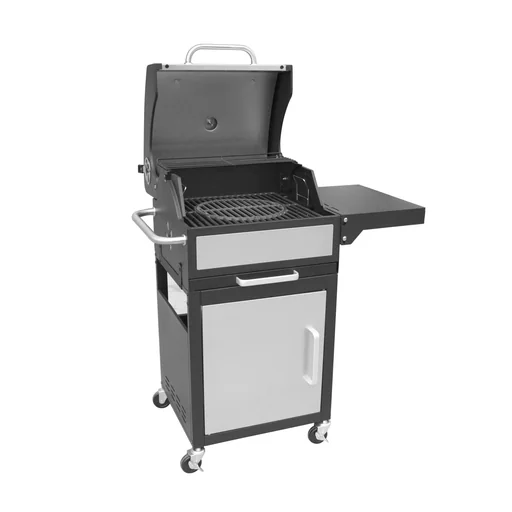 "Holzkohlegrill, Grillwagen, 114 cm image"