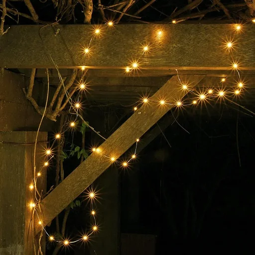 "Weihnachtsbeleuchtung - Partybeleuchtung 80 LED - Warm White - 405 cm image"