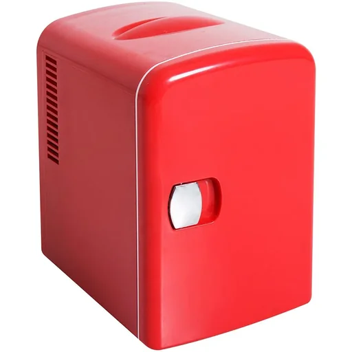 "Mini Kühlschrank Wärmebox 4 Liter Rot L28 x B20 x H30cm image"