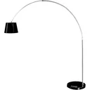 VT-7451 Bogenleuchte mit schwerem Sockel - Stehleuchte - E27 - Schwarz