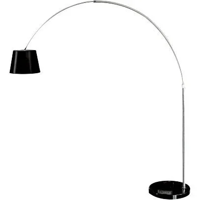 "VT-7451 Bogenleuchte mit schwerem Sockel - Stehleuchte - E27 - Schwarz image"