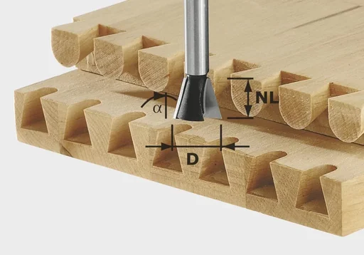 "Gratfräser HW VS600 D20 x 26 x 8 Z2 RL image"