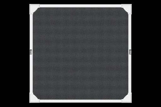 "Fliegengitter-Magnetrahmen mit Pollenschutz, Farbe weiß, 100 x 120 cm image"