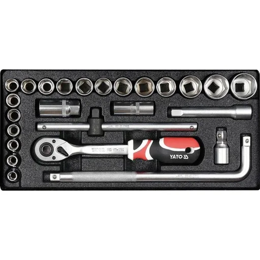 "YATO Set von Sechskantschlüsseln und Zubehör - 25 Teile image"