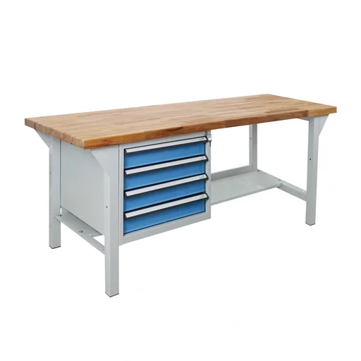 "Werkbank mit Schubladenbox 4 SL 1500 image"