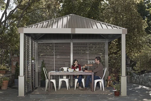 "Pavillon Nanda 12 x 12 champagner taupe image"