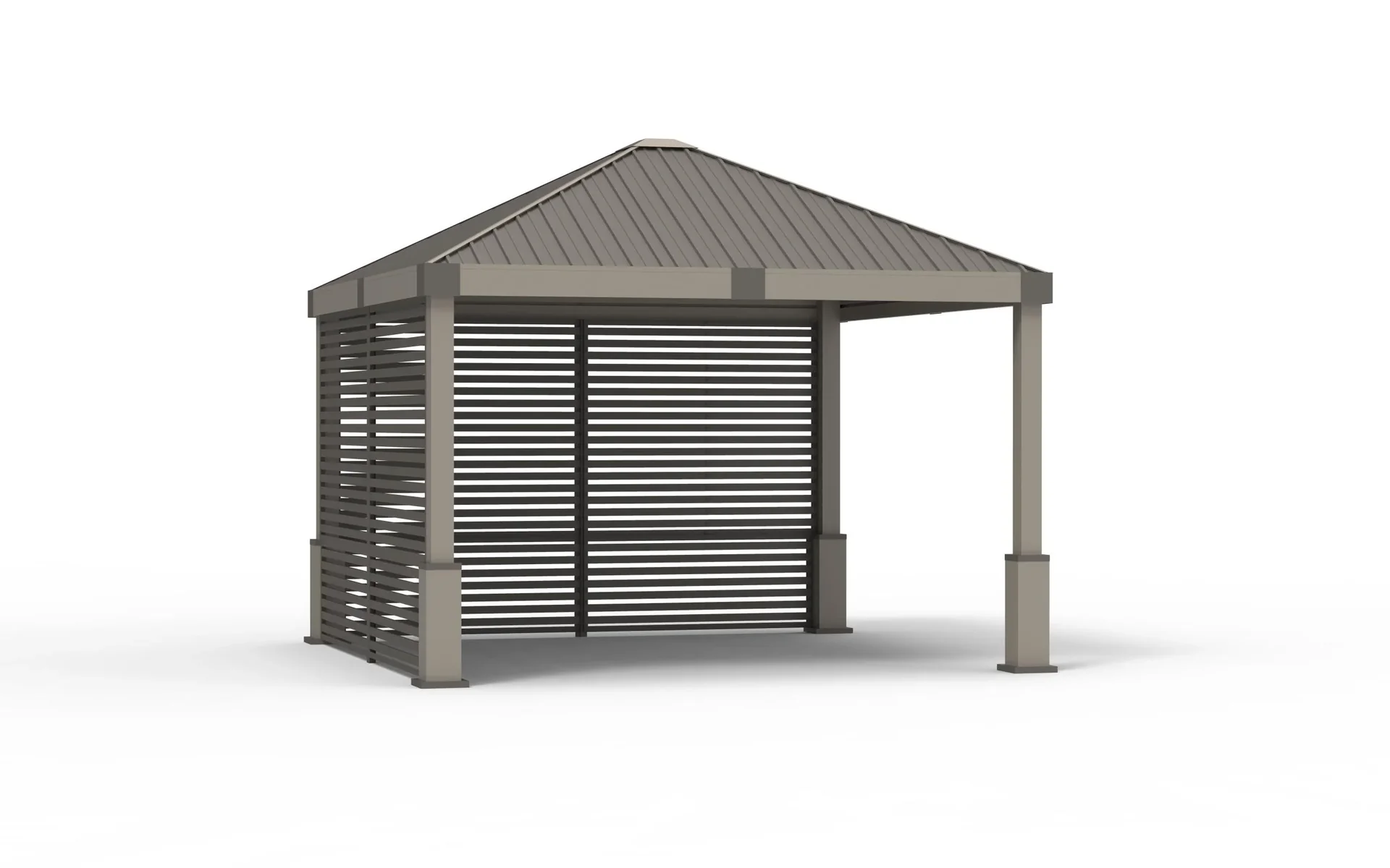 "Sojag Pavillon Nanda 12 x 12 champagner taupe image"