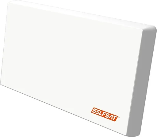 "Sat Flachantenne mit Twin LNB image"