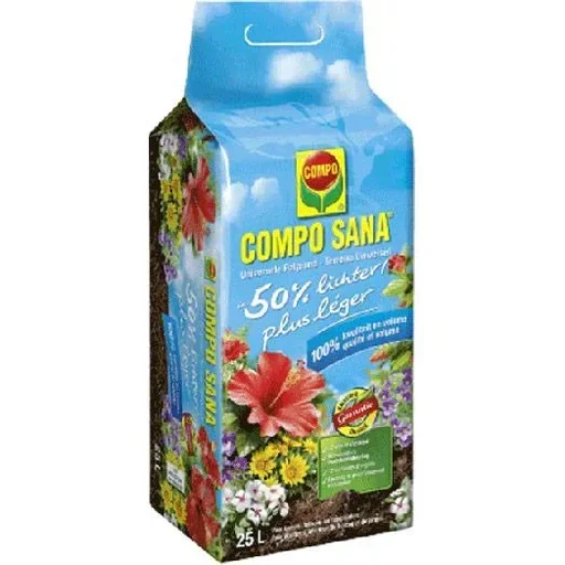 "Sana 25L Blumenerde Universal - 50% leichter image"
