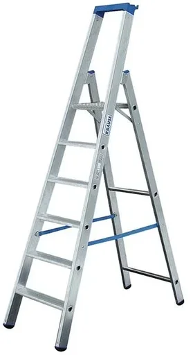 "Stufen Stehleiter Alu 10 Stufen Leiter image"