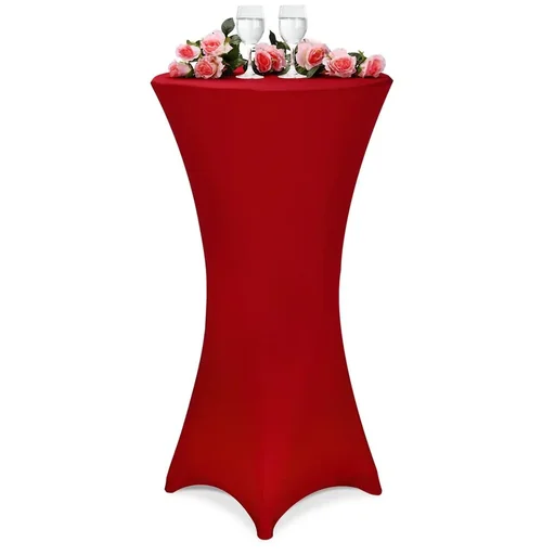 "Tischdecke bordeaux Ø80cm image"