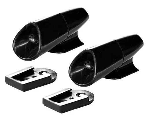 "Wildwarner-Clips - schwarz image"