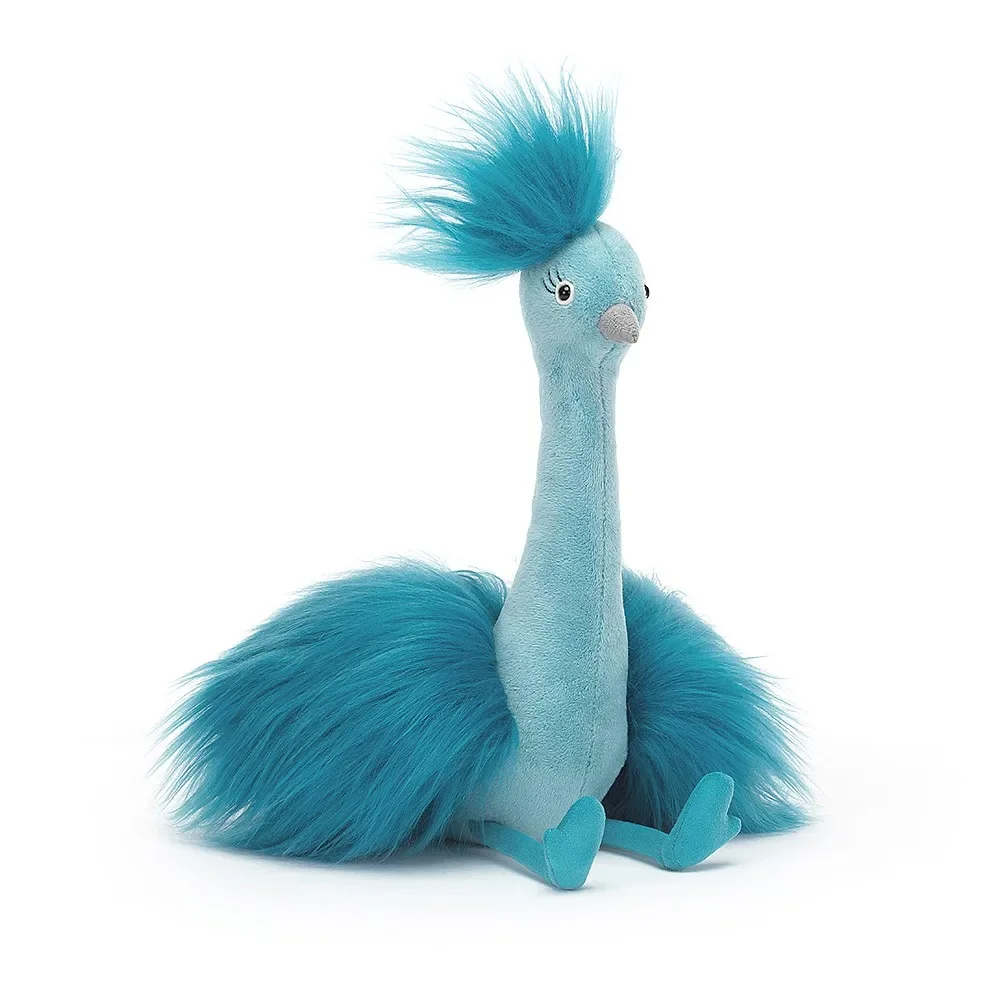 "Jellycat Kuscheltier, Plüschtier, Stofftier - Fou Fou Peacock image"