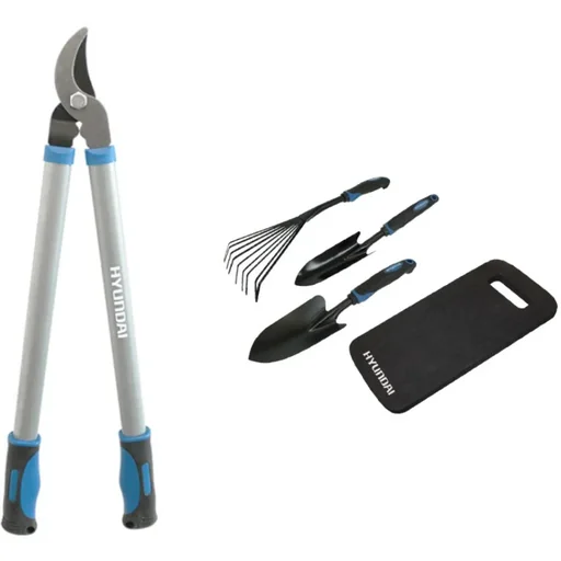 "Astschere Hebel 63cm inklusive 4-teiligem Gartengeräte-Set image"
