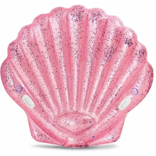 "Rosa zeeschelp Luftmatratze 178 x 165 x 24 cm image"