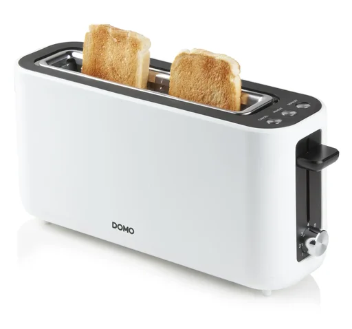 "Toaster "DO962T", Cool-Touch-Gehäuse, Weiß, 980 Watt image"