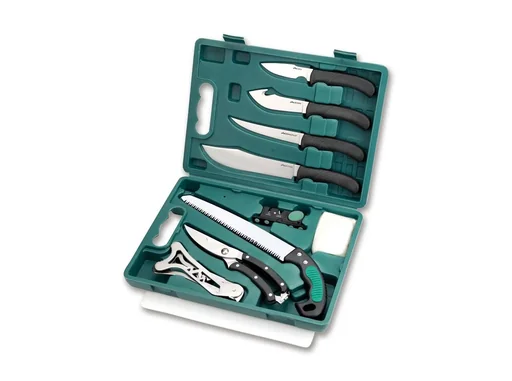 "Aufbruch- und Zerwirkset im Aufbewahrungs- und Transportkoffer, 10-teilig image"