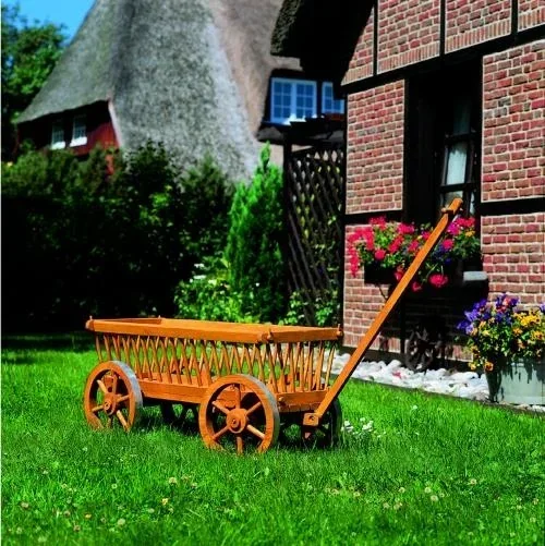 "Deko-Leiterwagen, imprägniert image"