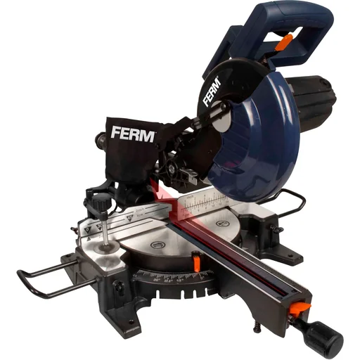 "MSM1035 Radial-Gehrungssäge 1900W - 210mm - Laserführung - Inkl. 210mm TCT Sägeblatt (T24), Staubsack und Zubehör image"