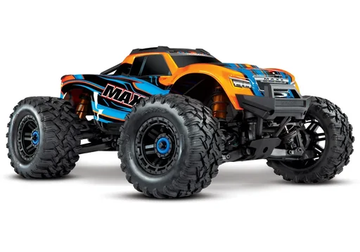 "MAXX 1:10 RTR TSM SR VXL-4S Regler ohne Akku/Lader 1/10 Monster-Truck Brushless orange image"