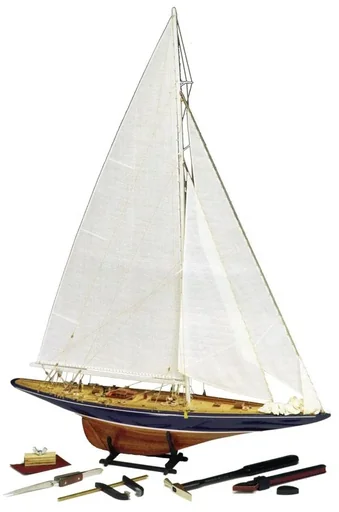 "Baukasten Endeavour 1934 1:80 mit Werkzeugset image"