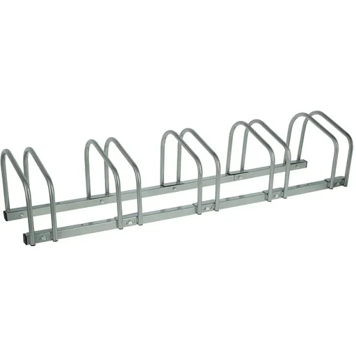 "5 Fahrradträger Fahrrad Silber image"