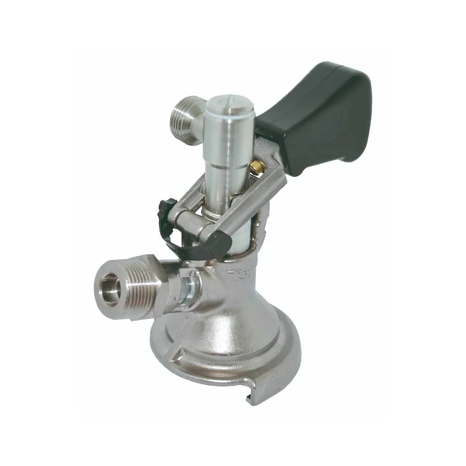 "Zapfkopf, Keg Verschluss - Flach Fitting, Seitlicher Ausgang (Thekenanstich) image"