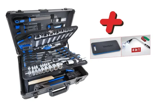 "Aluminium - Werkzeugkoffer 105-teilig 3/8" / 1/4" image"