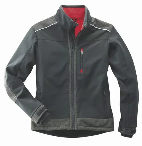 "Softshelljacke Farbe schwarz,wasserabweisend, atmungsaktiv, Gr.L image"