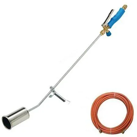 "PA079 Professioneller Unkrautbrenner mit 5 Meter Gasschlauch image"