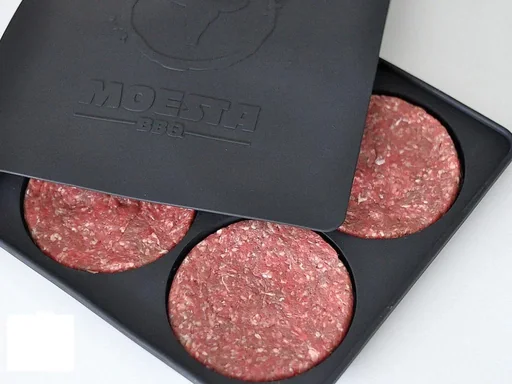 "BurgerPresse No.1 - Die 4-Fach Silikon Hamburgerpresse image"