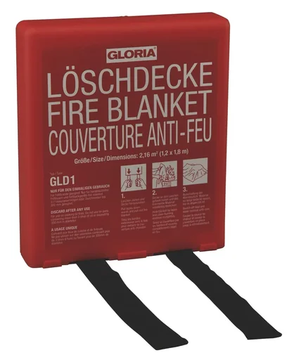 "Löschdecke GLD1- 1,2 mx x1,8 m in der Hardbox image"