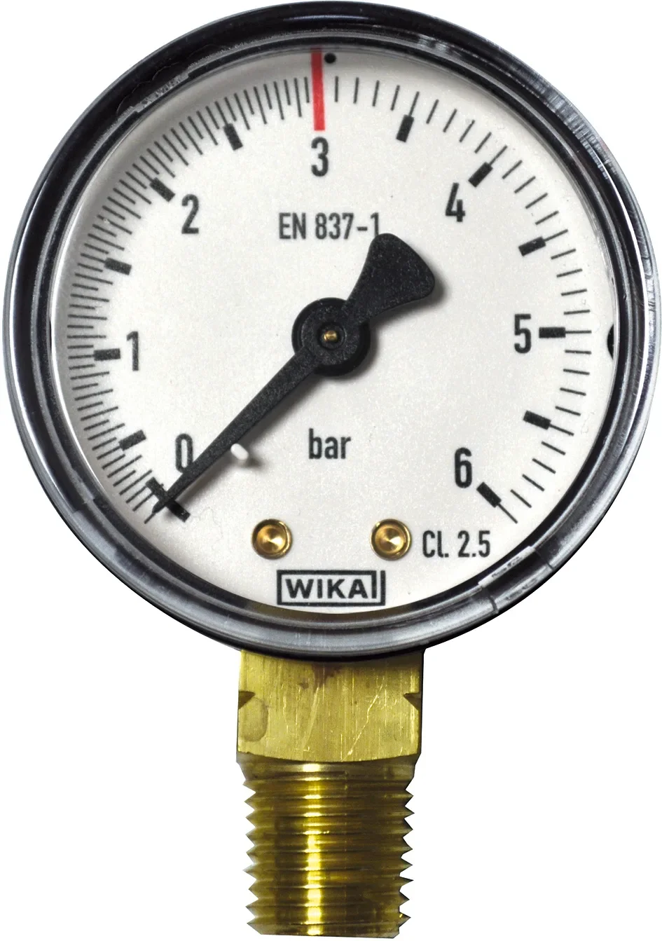"Arbeitsmanometer, 0-6/3 bar image"