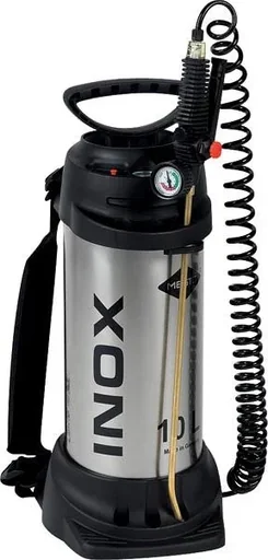 "Inox Hochdrucksprühgerät 10 Liter, mit Druckregler image"
