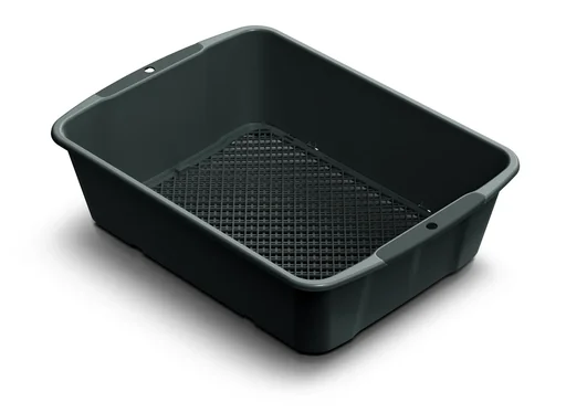 "Gartensieb RESPANA, schwarz, 394 x 300 x 110 mm image"