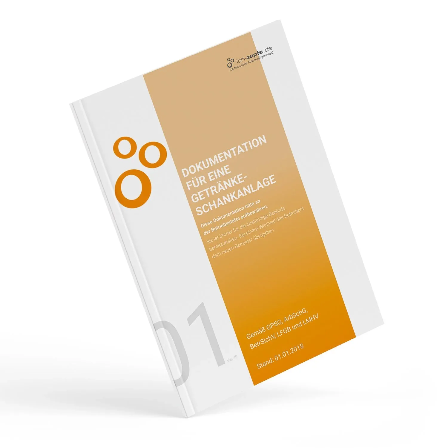 Betriebsbuch für Schankanlagen