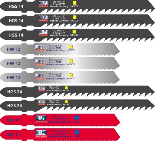 "Stichsägeblätter, 10-teilig, für Holz und Metall image"