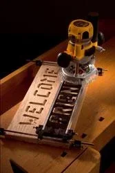 "Oberfräsenschablone SIGN CRAFTER, Frässchablone image"