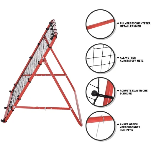 "Fußball Rebounder mit verstellbaren Winkeln image"