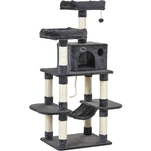 "Kratzbaum mit Hängematte und Spielbällen image"