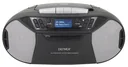 Tragbarer CD-Player mit DAB+ und UKW Radio, Kassette