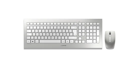 "Kabelloses Tastatur-Maus-Set DW 8000 silber/weiß image"