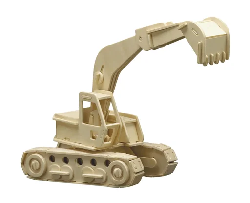 "Holzbausatz "Bagger", 30 x 26 cm image"