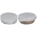 Abdeckung Garden Day Bed Oxford, 188 x 50cm, silber